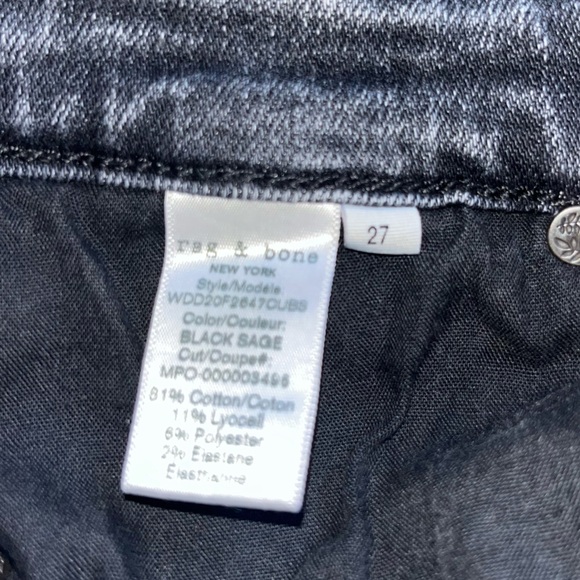 rag & bone Nina High-Rise Cigarette - Picture 14 of 14